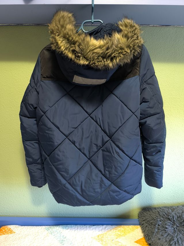 Abrigo parka acolchado