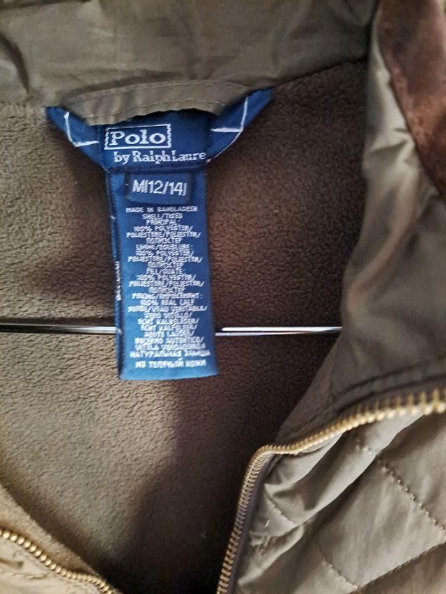 Chaqueta Polo talla 12 a 14 años