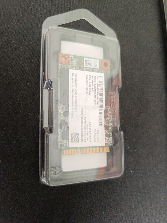 SSD intel Msata 120Gb