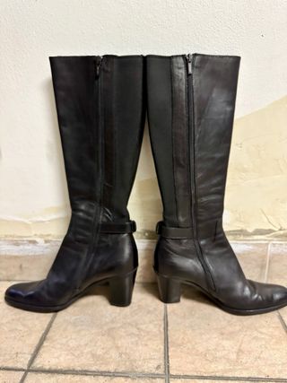 Stivali geox vera pelle taglia 37 e 1/2