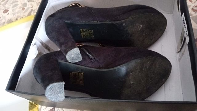 Stivaletti donna con tacco 39