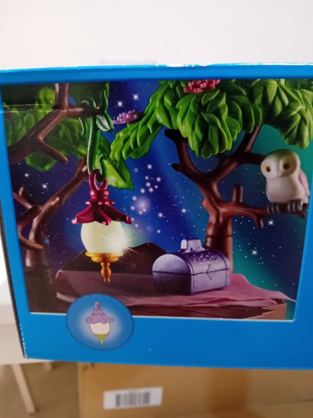 Playmobil 70001 casa bosque hadas luz