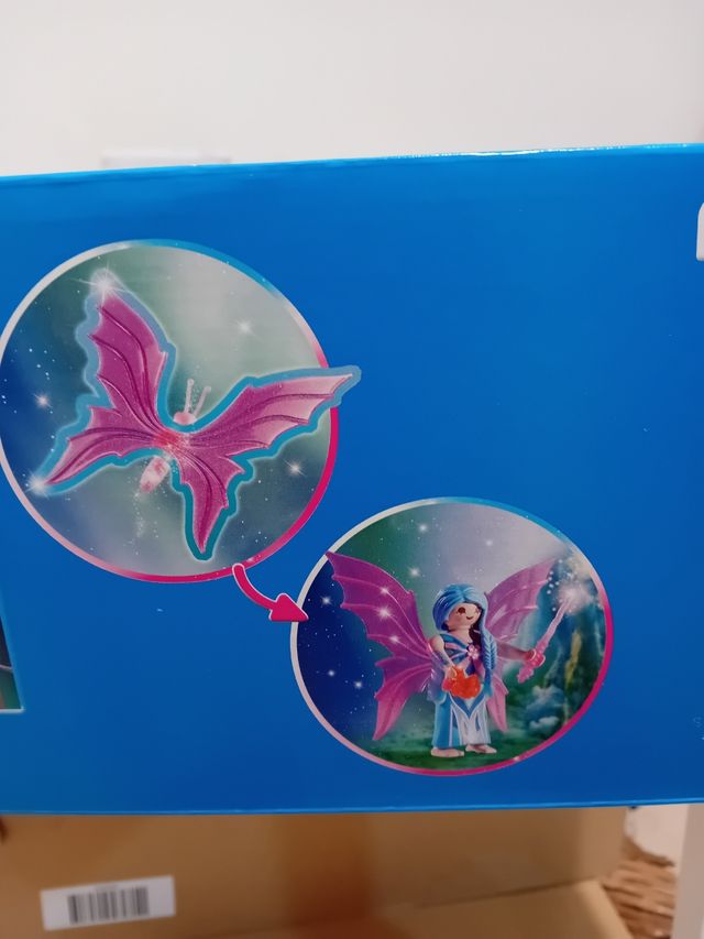 Playmobil 70001 casa bosque hadas luz