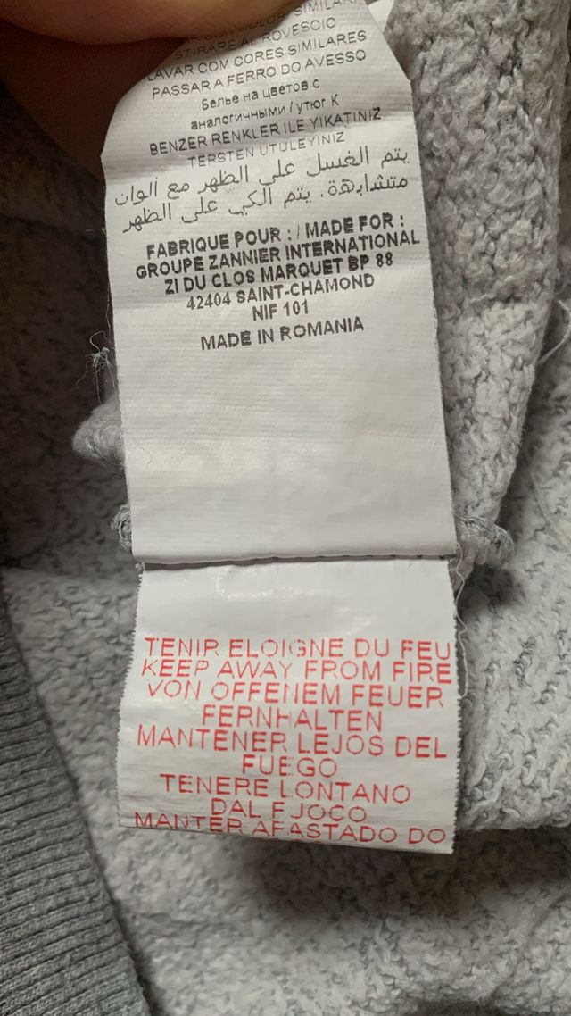 Felpa con cappuccio e cerniera Levi's 14 anni