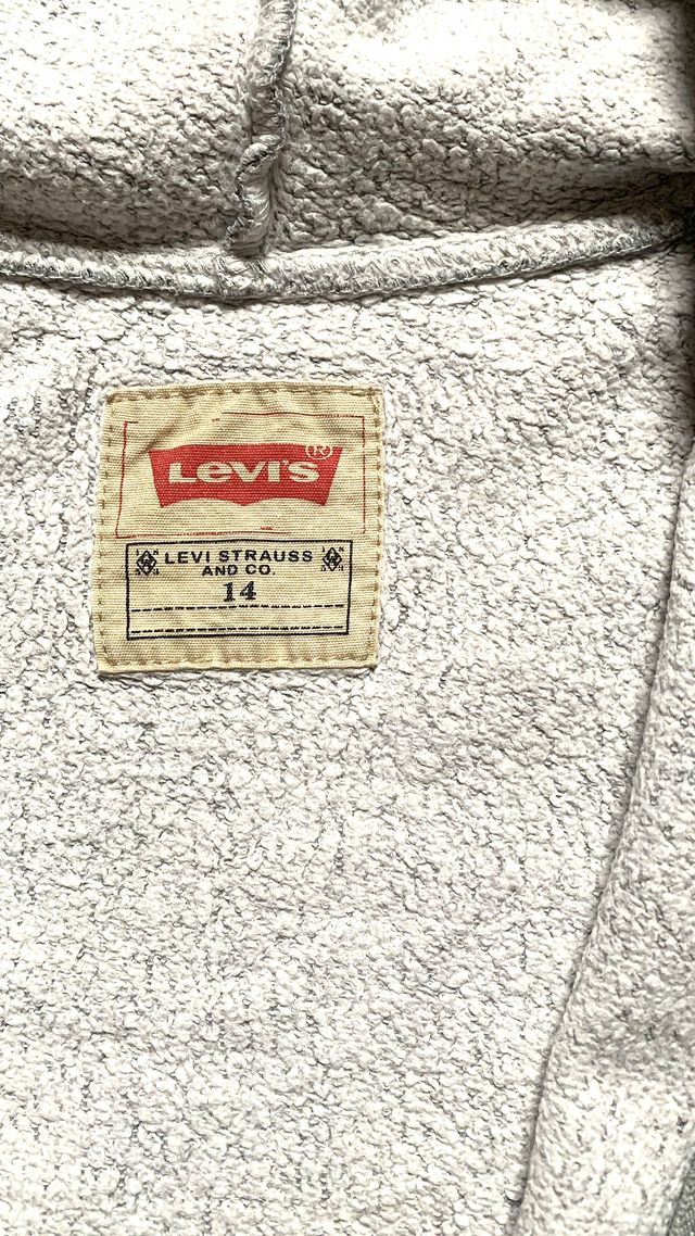 Felpa con cappuccio e cerniera Levi's 14 anni