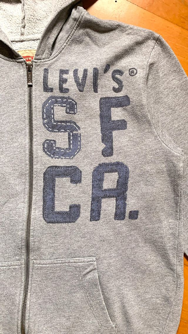 Felpa con cappuccio e cerniera Levi's 14 anni