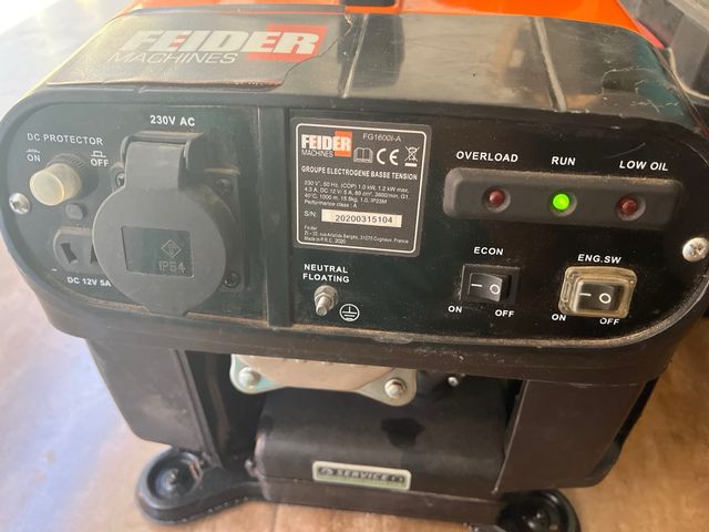 Motor 1200w grupo electrogeno