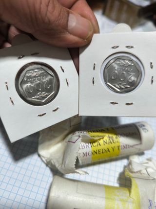 Lote 2 Monedas de 200 pesetas 1986 y 1987
