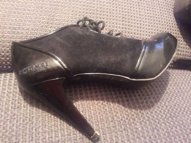 Scarpe donna pelle e camoscio