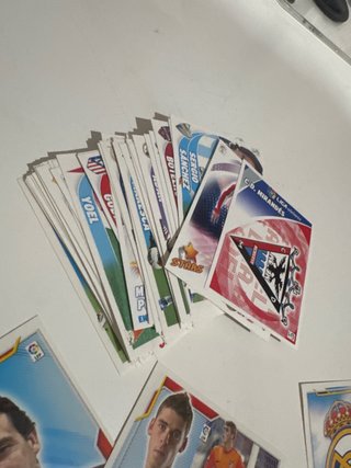 Cromos La Liga 2010-2011 y 2012-2013