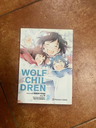 Manga wolf children 2