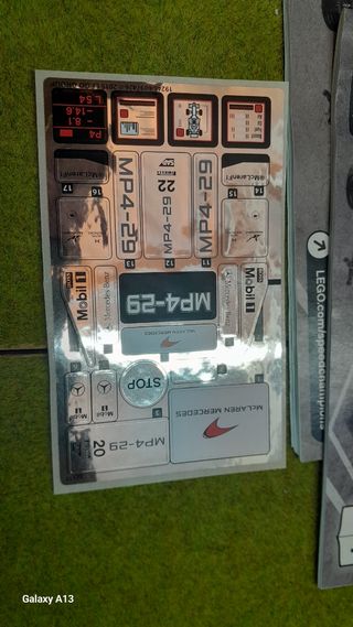 Lego Mclaren Mercedes pit stop