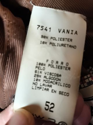 ABRIGO CHAQUETÓN MUJER COLOR CAMEL T-52