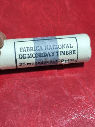 Cartucho FNMT 100 PESETAS 1990