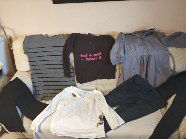 (Premamá)Lote de ropa de invierno de embarazada.