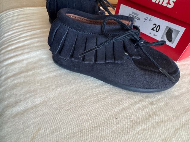 Zapatos Chuches serraje azul