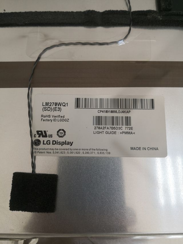 Pantalla original IMAC 27 2011 A1312