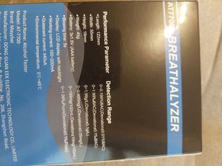 Etilometro portatile.