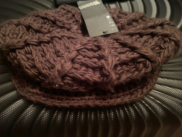 Gorra visera de punto