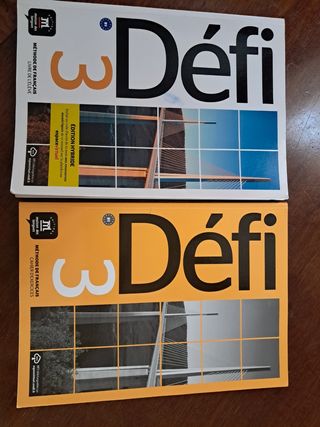 Libros d Francés Defi 3, B1. EOI