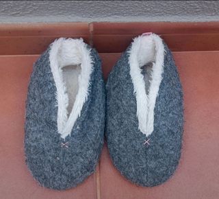 Pantufas Flying Tiger com pelo interior