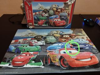 2 puzzle bimbi da 100 pezzi