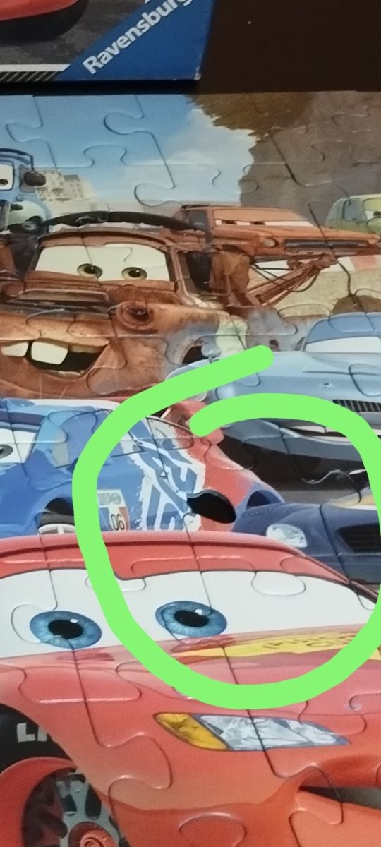 2 puzzle bimbi da 100 pezzi