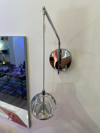 Aplique in vetro effetto bolla