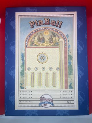 Pinball vintage de madera. Juguetes Cayro