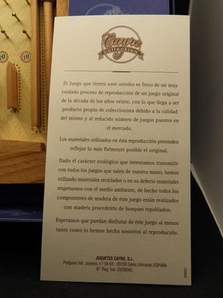 Pinball vintage de madera. Juguetes Cayro
