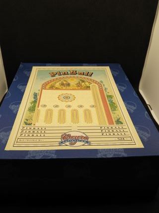 Pinball vintage de madera. Juguetes Cayro