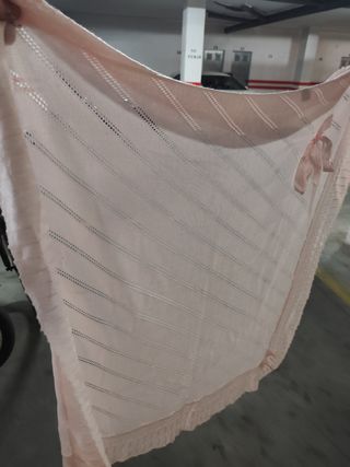 Mantita para niña recién nacida 