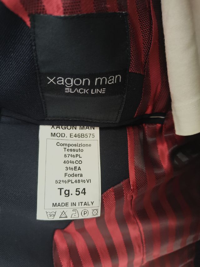 Giacca uomo blu scuro XM