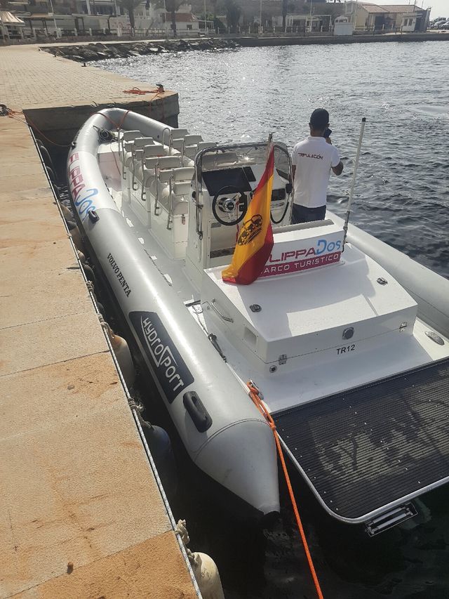 Semirrigida Lancha, zodiac 10 metros