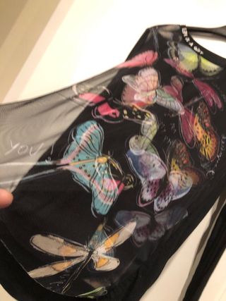 Camiseta Desigual negra xs