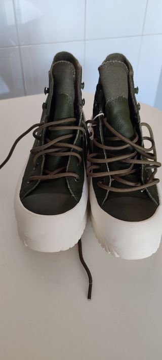 Converse Verde militar 