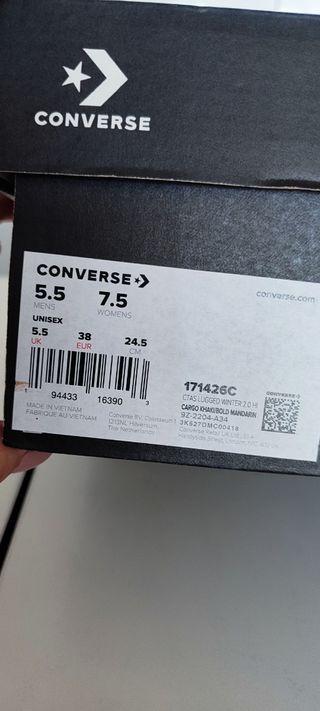 Converse Verde militar 