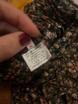 Falda chaleco delantal y pañuelo baturra 