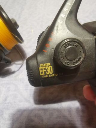 Lotto 2 mulinelli pesca vintage Silstar EF30 Trail