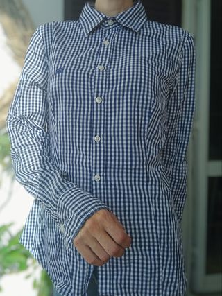 Camisa a cuadros para mujer