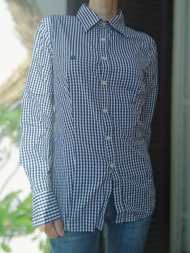 Camicia a quadretti donna, taglia: S 🇮🇹