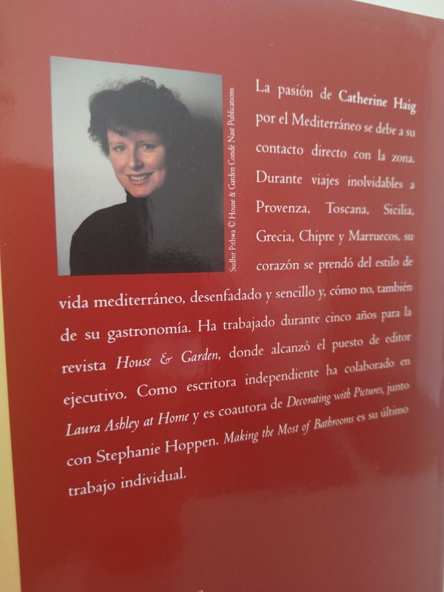 Libro NUEVO Decoración Mediterránea