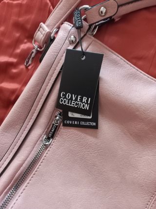 Mala rosa nude Coveri Collection nova