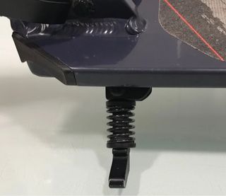 Patinete OXELO MID 7. Naranja y negro.