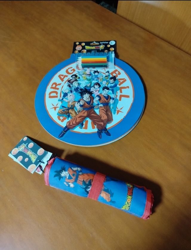 Libreta + estuche Dragon Ball