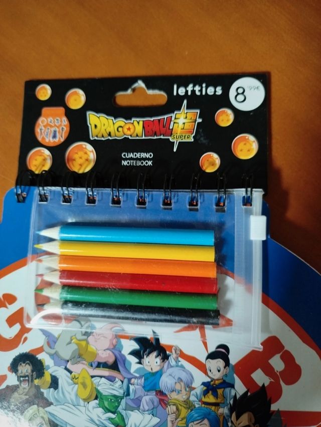 Libreta + estuche Dragon Ball