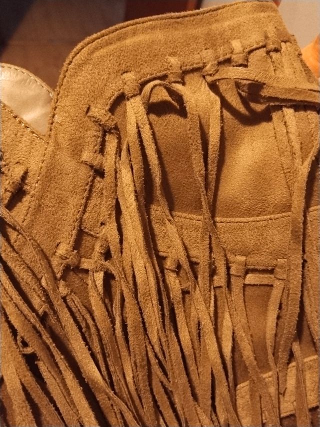 Bota de fleco