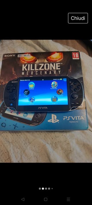 PlayStation vita Killzone 256 gb