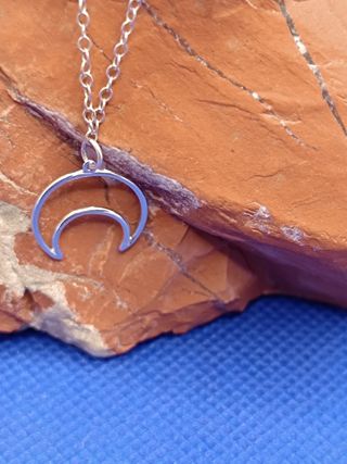 ✅Collar Plata de Ley 925 Luna 