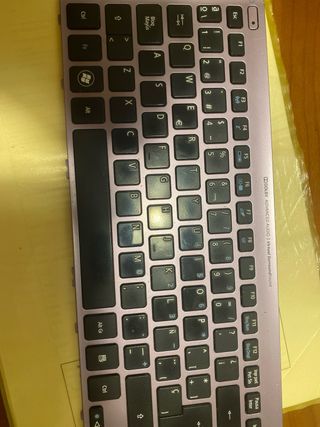 Teclado violeta para portátil ACER